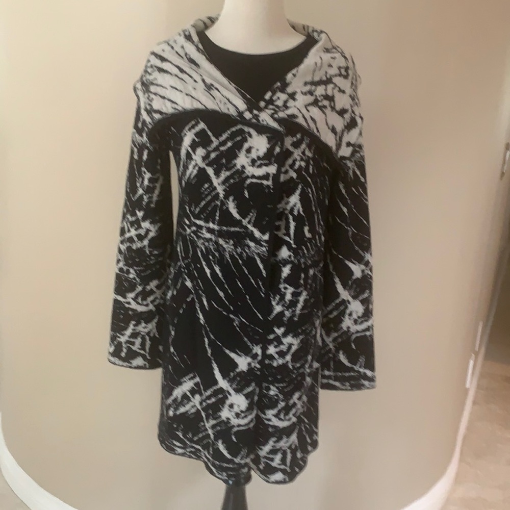 Damask NWT Reversible Sweater Coat  XS
